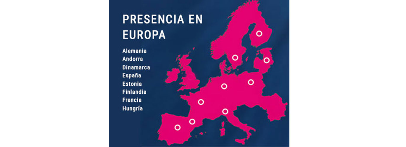 Mapa ubicación Pantallas LED